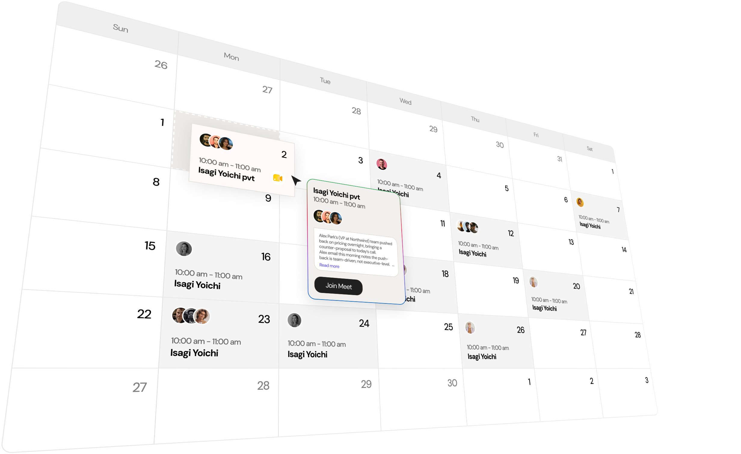 Calendar automation